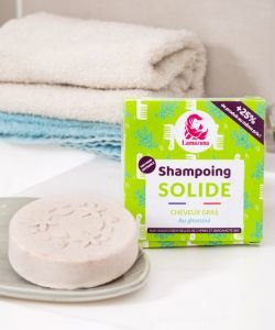 Shampoing solide cheveux gras au Ghassoul, 70&nbsp;ml